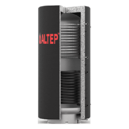 Termo-acumulator rotund cu schimbătoare de căldură - TA1